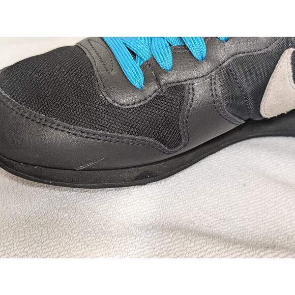 Nike Sneakers Internationalist Mid Black Gray Teal Womens Size 7.5 Shoes Running - Picture 5 of 10